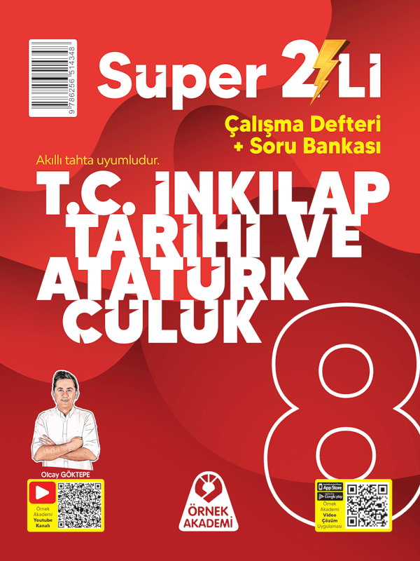 8. Sınıf Süper İkili T.C. İnkılap Tarihi ve Atatürkçülük Seti