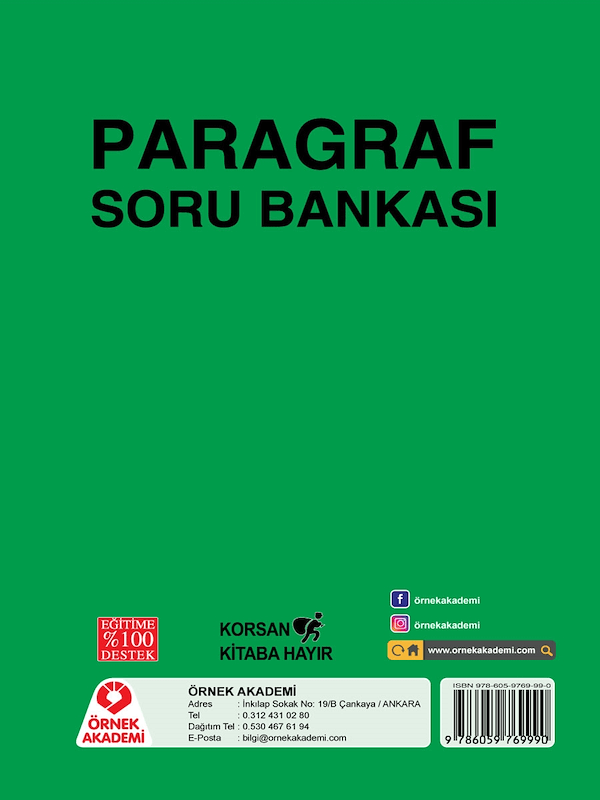 YKS Konu Özetli Yeni Nesil Paragraf Soru Bankası YKS Konu Özetli Yeni Nesil Paragraf Soru Bankası