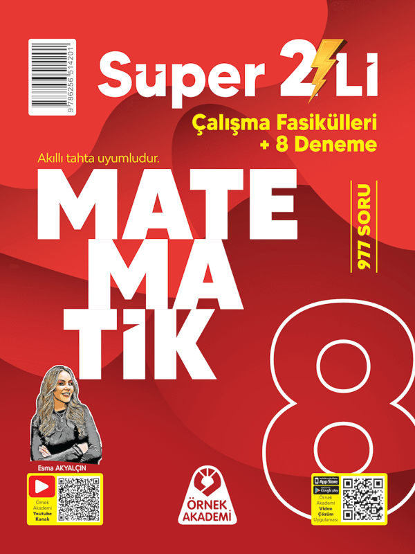 8. Sınıf Süper İkili Matematik Seti