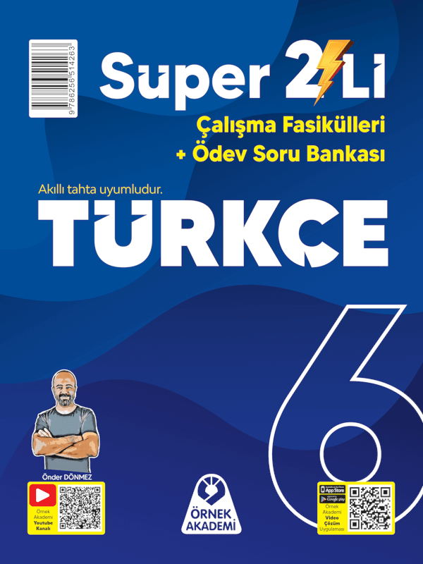 6. Sınıf Süper İkili Türkçe Seti 6. Sınıf Süper İkili Türkçe Seti