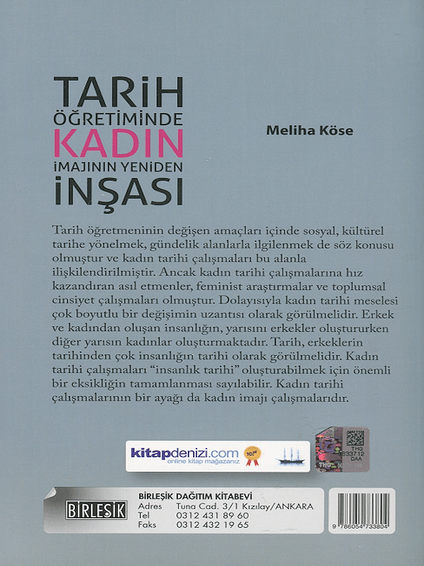 Tarih Öğretiminde Kadın İmajının Yeniden İnşası
