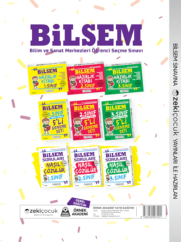 1. Sınıf Bilsem Hazırlık Seti