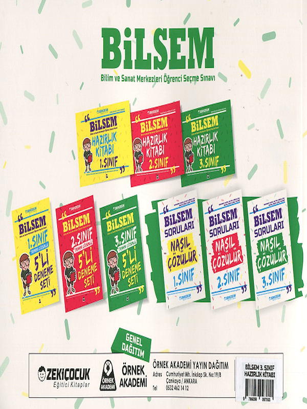 3. Sınıf Bilsem Hazırlık Kitabı