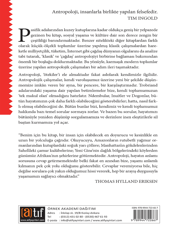 Küçük Yerler Büyük Meseleler : Sosyal ve Kültürel Antropoloji Küçük Yerler Büyük Meseleler : Sosyal ve Kültürel Antropoloji