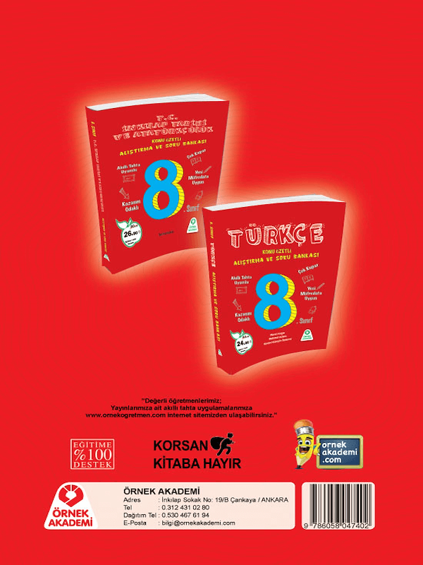 8. Sınıf Fen Bilimleri Alıştırma ve Soru Bankası - 2019
