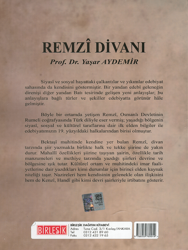 Remzi Divanı Remzi Divanı