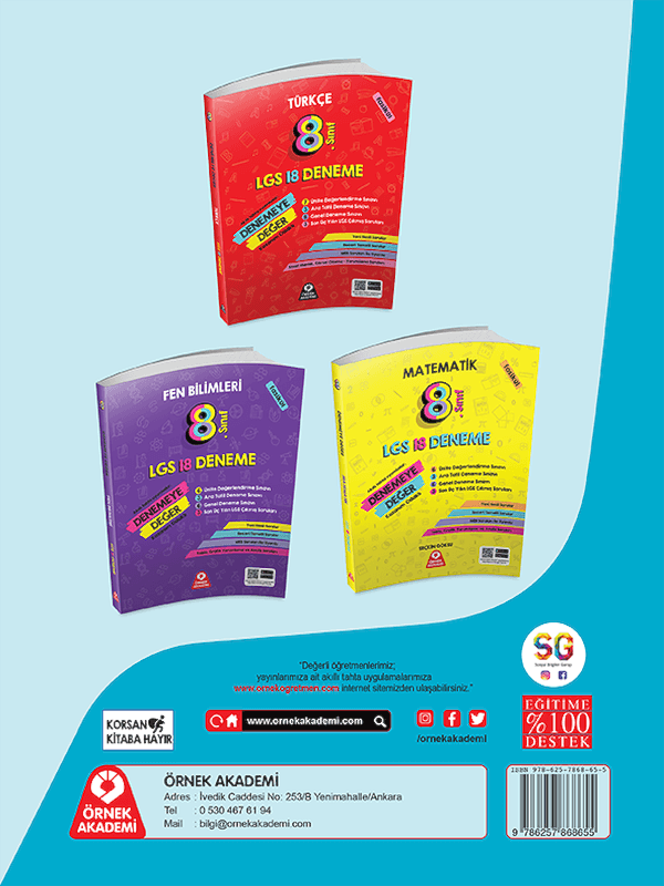 Denemeye Değer TC İnk Tarihi ve Atatürkç LGS 18 Deneme