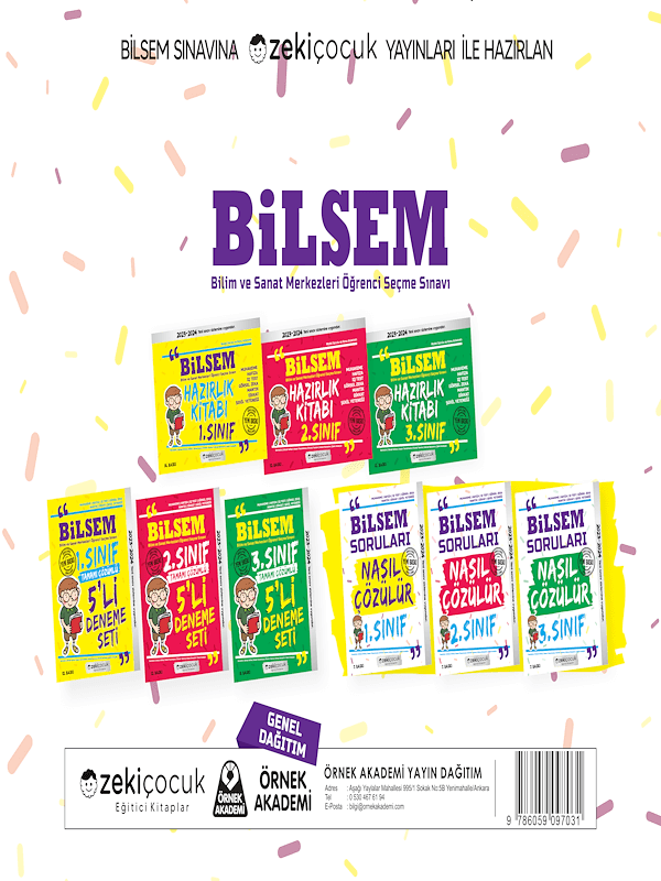 1. Sınıf Bilsem Hazırlık Kitabı
