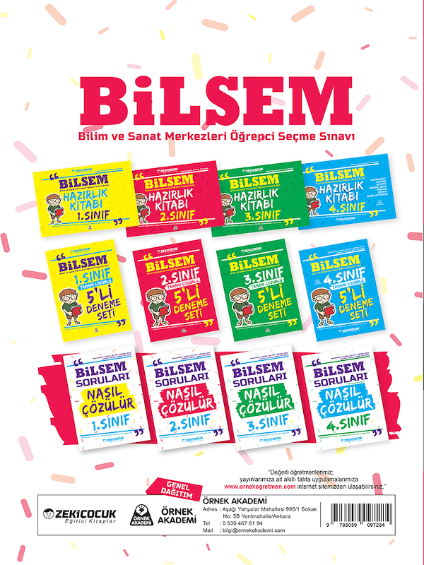 2. Sınıf Bilsem Hazırlık Seti