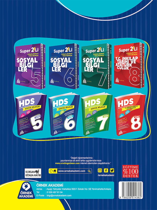 6. Sınıf Sosyal Bilgiler Haftalık Değerlendirme Sınavı HDS