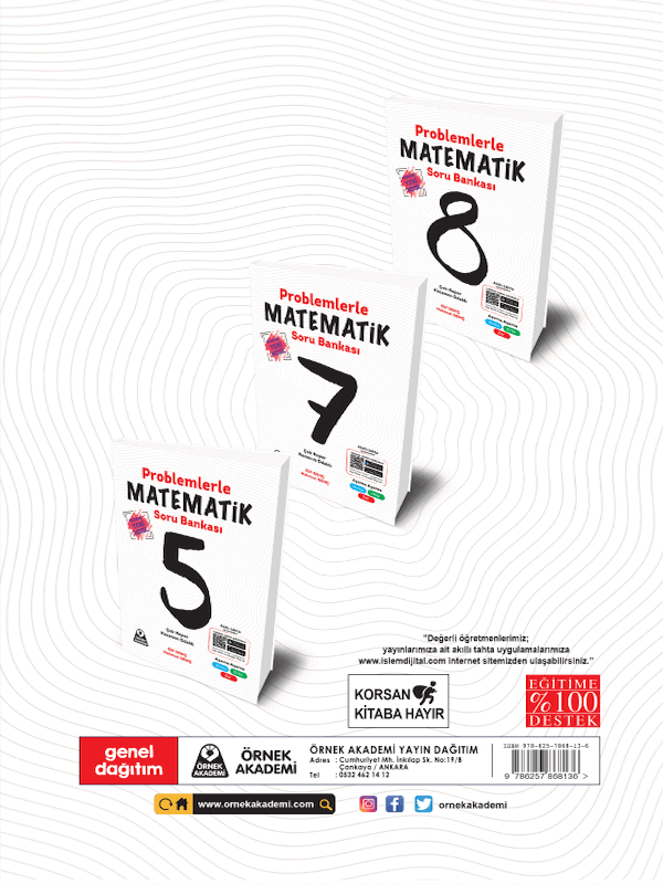 6. Sınıf Problemlerle Matematik Soru Bankası - Tamamı Yeni Nesil