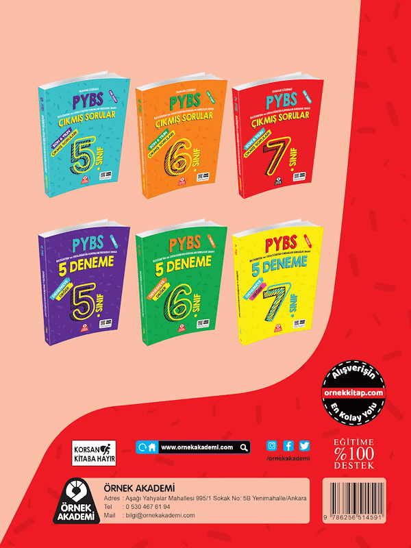 7. SINIF PYBS SON 5 YILIN ÇIKMIŞ SORULARI TAMAMI ÇÖZÜMLÜ