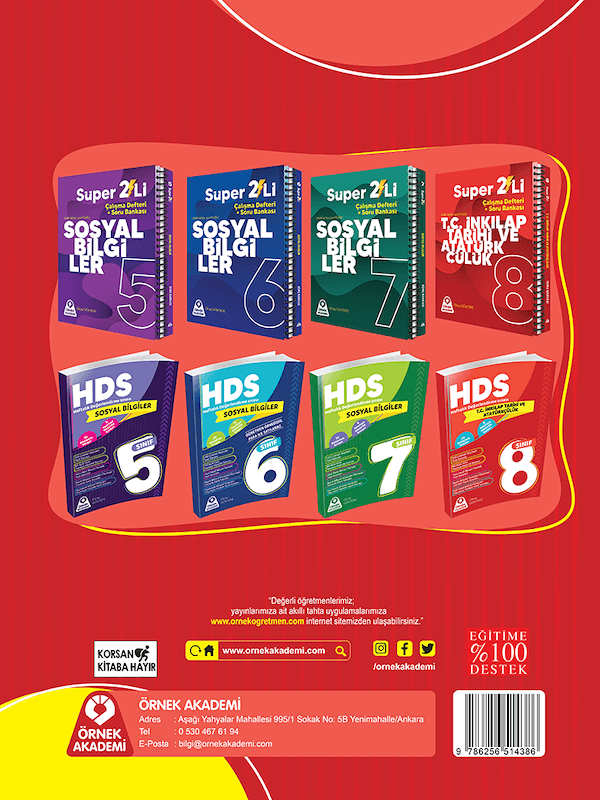 8. Sınıf T.C. İnkılap Tarihi ve Atatürkçülük Haftalık Değerlendirme Sınavı HDS