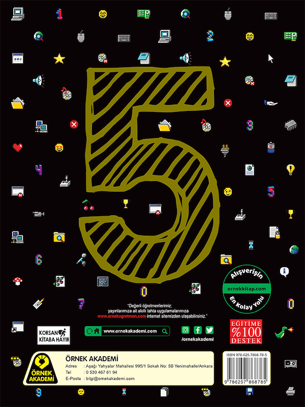 5. Sınıf Benim Bilişim Teknolojileri ve Yazılım Çalışma Defterim 5. Sınıf Benim Bilişim Teknolojileri ve Yazılım Çalışma Defterim