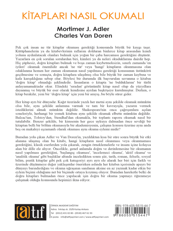 Kitapları Nasıl Okumalı