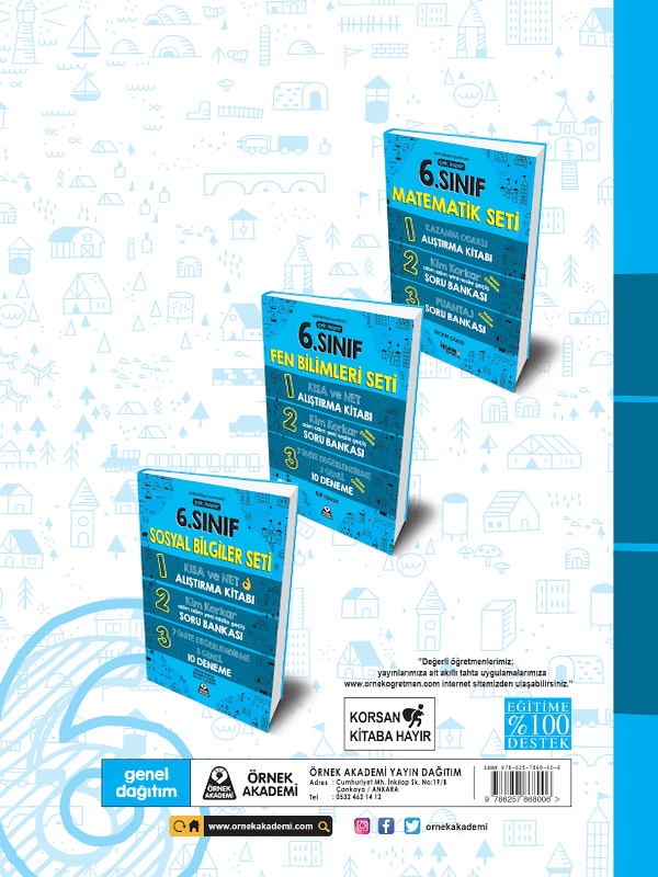 6. Sınıf Türkçe Seti