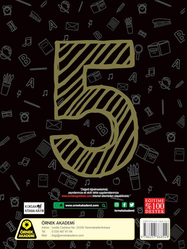 5. Sınıf Benim Türkçe Çalışma Defterim