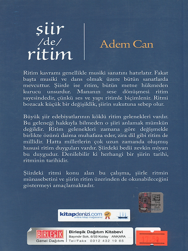 Şiir /de/ Ritim Şiir /de/ Ritim