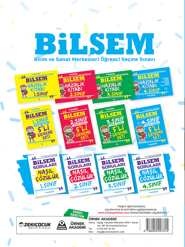 4. Sınıf Bilsem Hazırlık Seti