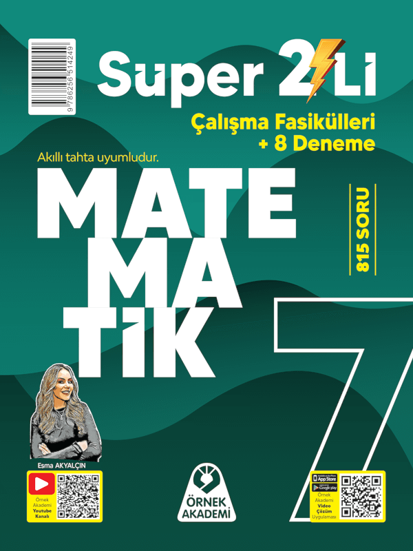 7. Sınıf Süper İkili Matematik Seti