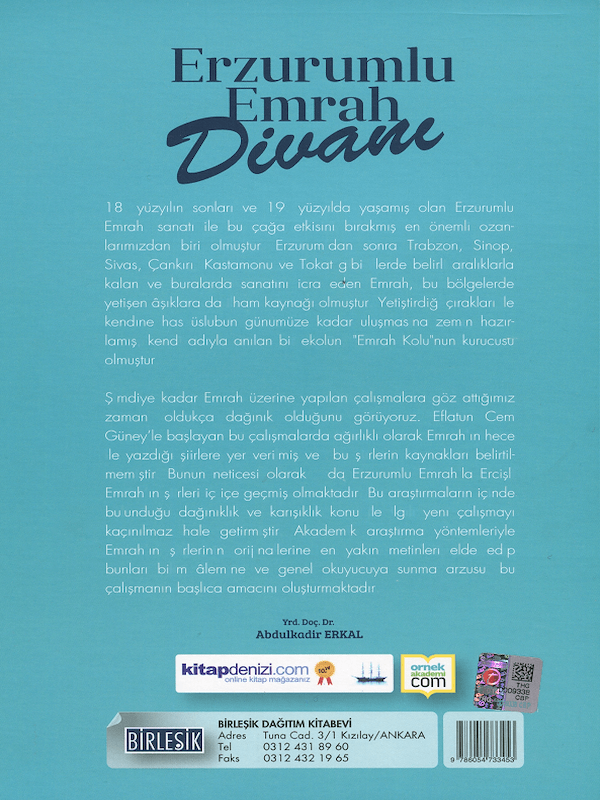 Erzurumlu Emrah Divanı
