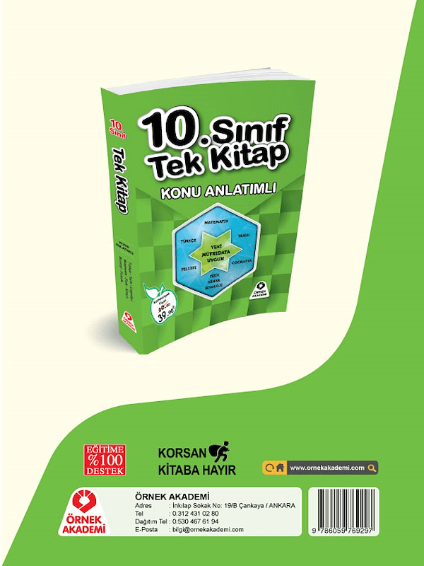 10. Sınıf Tek Kitap Soru Bankası