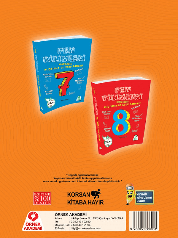 6. Sınıf Fen Bilimleri Alıştırma ve Soru  Bankası - 2019