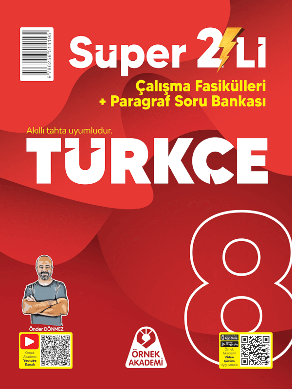 8. Sınıf Süper İkili Türkçe Seti 8. Sınıf Süper İkili Türkçe Seti