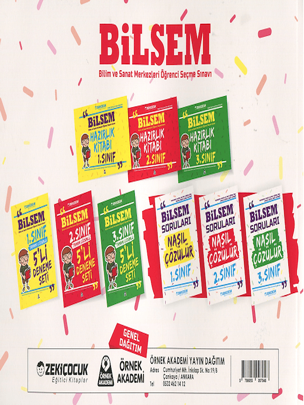 2. Sınıf Bilsem Hazırlık Kitabı