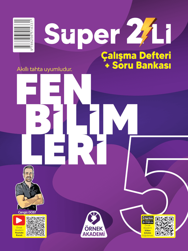5. Sınıf Süper İkili Fen Bilimleri Seti 5. Sınıf Süper İkili Fen Bilimleri Seti