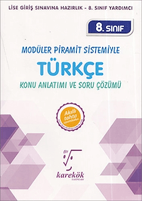 8. Sınıf Modüler Piramit Sistemiyle Türkçe Konu Anlatımı ve Soru Çözümü