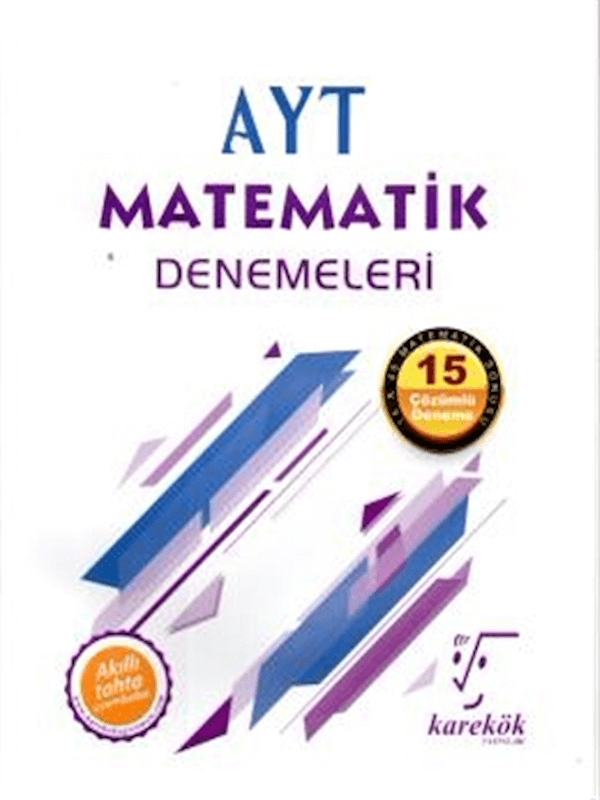 AYT Matematik Denemeleri - 15 Çözümlü Deneme